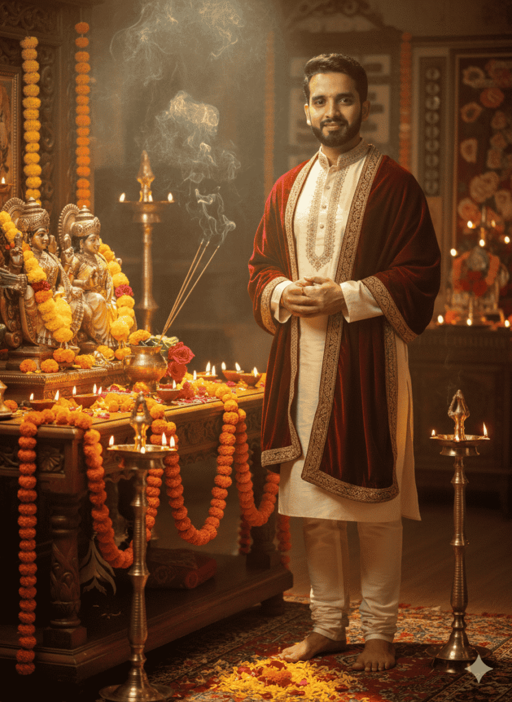 Stunning Diwali Photo Editing Prompts for Boys